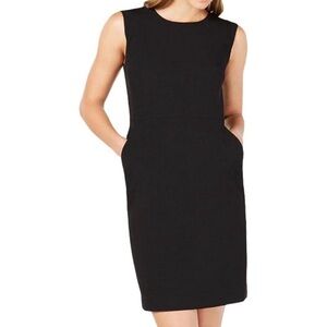 Anne Klein Black Pockets Dress